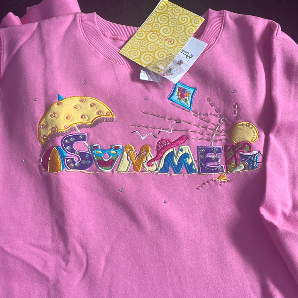 Summer crew neck